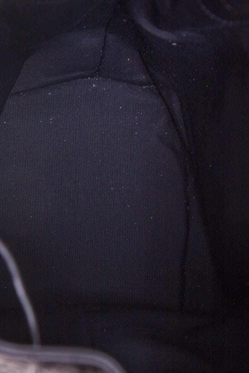 Celine Black Quilted Calfskin Backpack