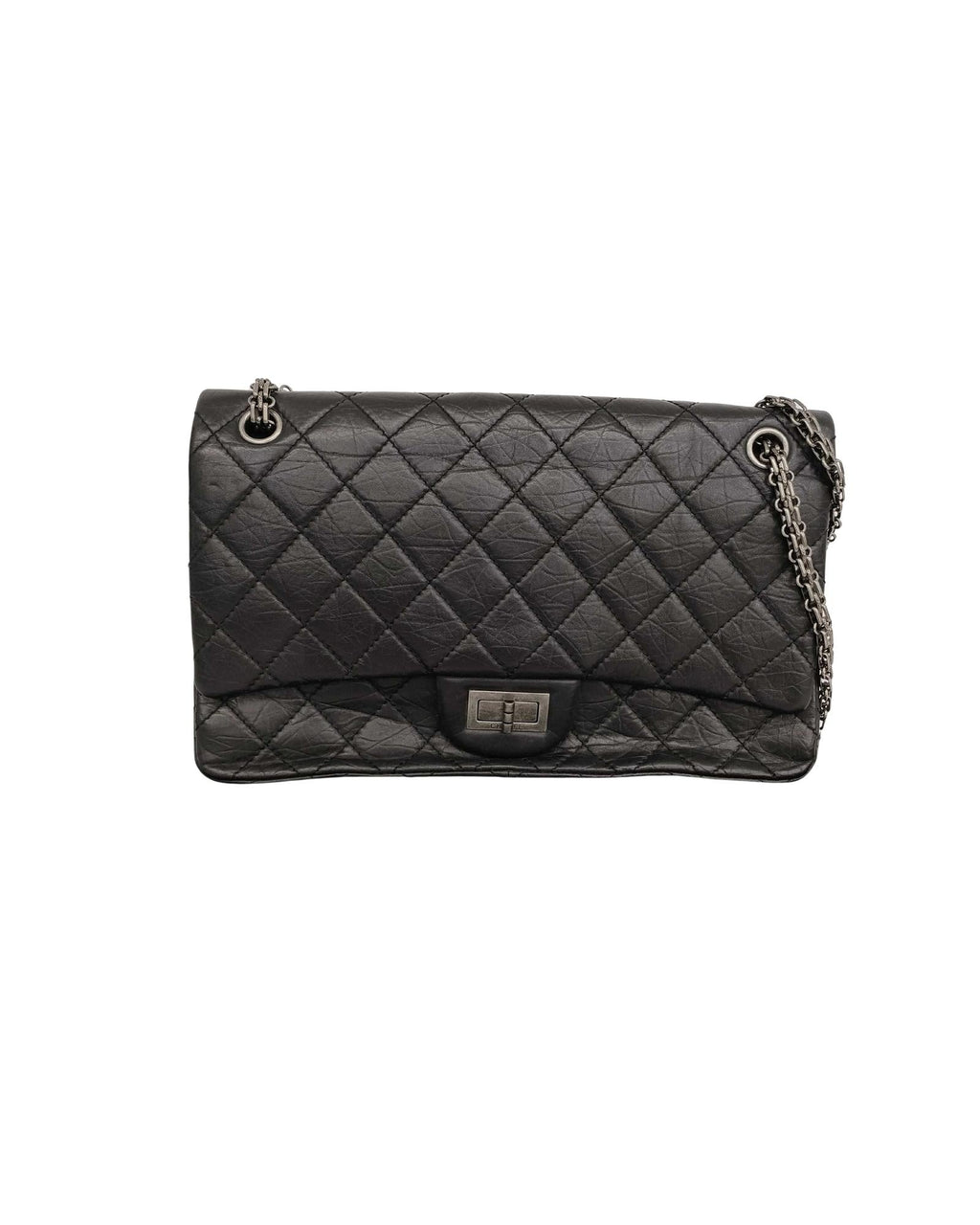 Chanel Luxurious Leather Cross-body Bag with Dust Bag