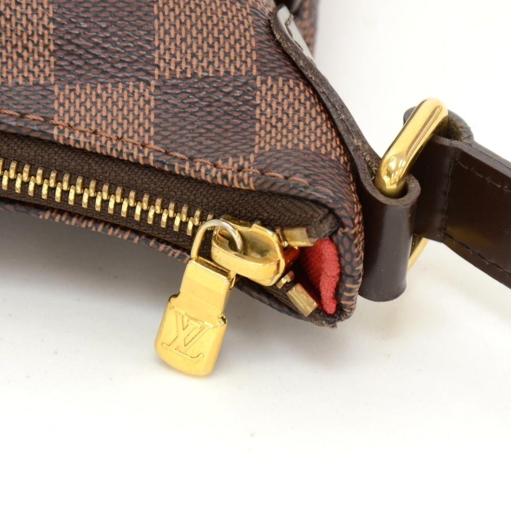 Louis Vuitto Bloomsbury PM Damier Ebene Canvas Bag