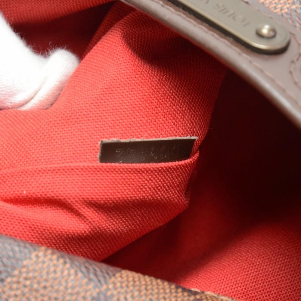 Louis Vuitto Bloomsbury PM Damier Ebene Canvas Bag