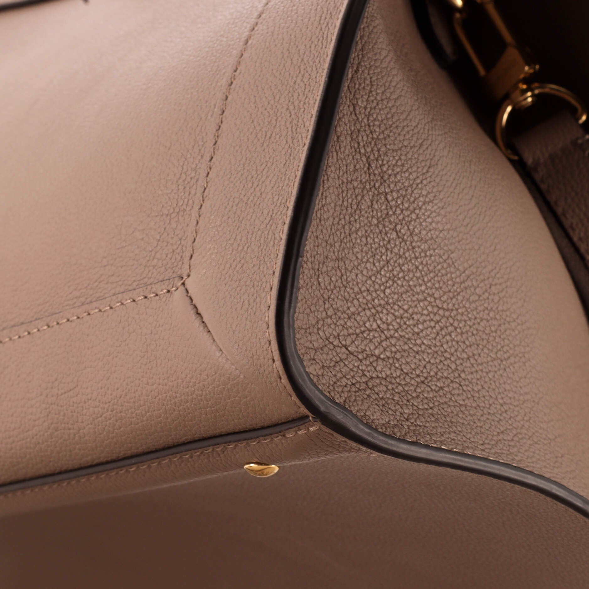 Louis Vuitton Steamer Handbag Leather MM
