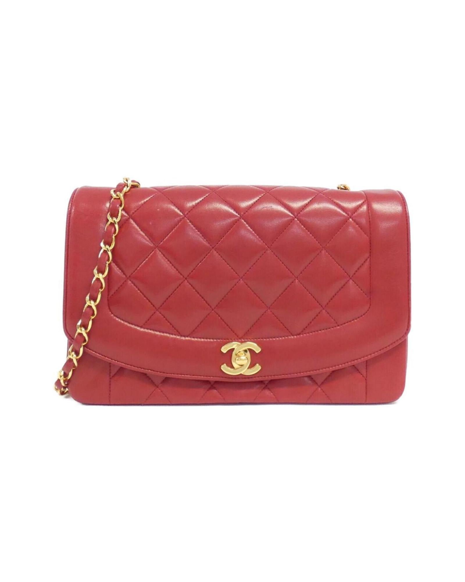 Chanel Chanel Quilted Lambskin Shoulder Bag