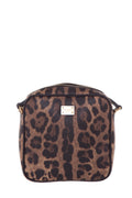 Dolce & Gabbana Leopard Dauphine Square Cross-Body