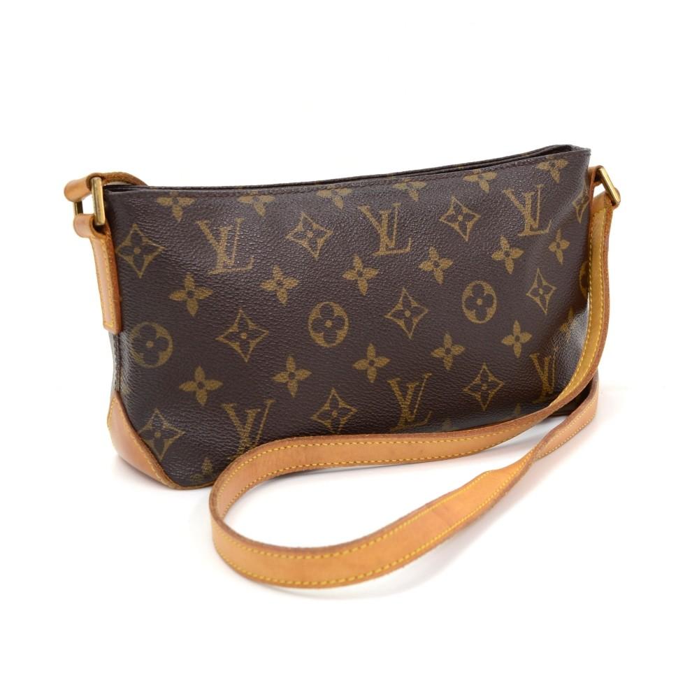 Louis Vuitto Monogram Canvas Trotteur Shoulder Bag
