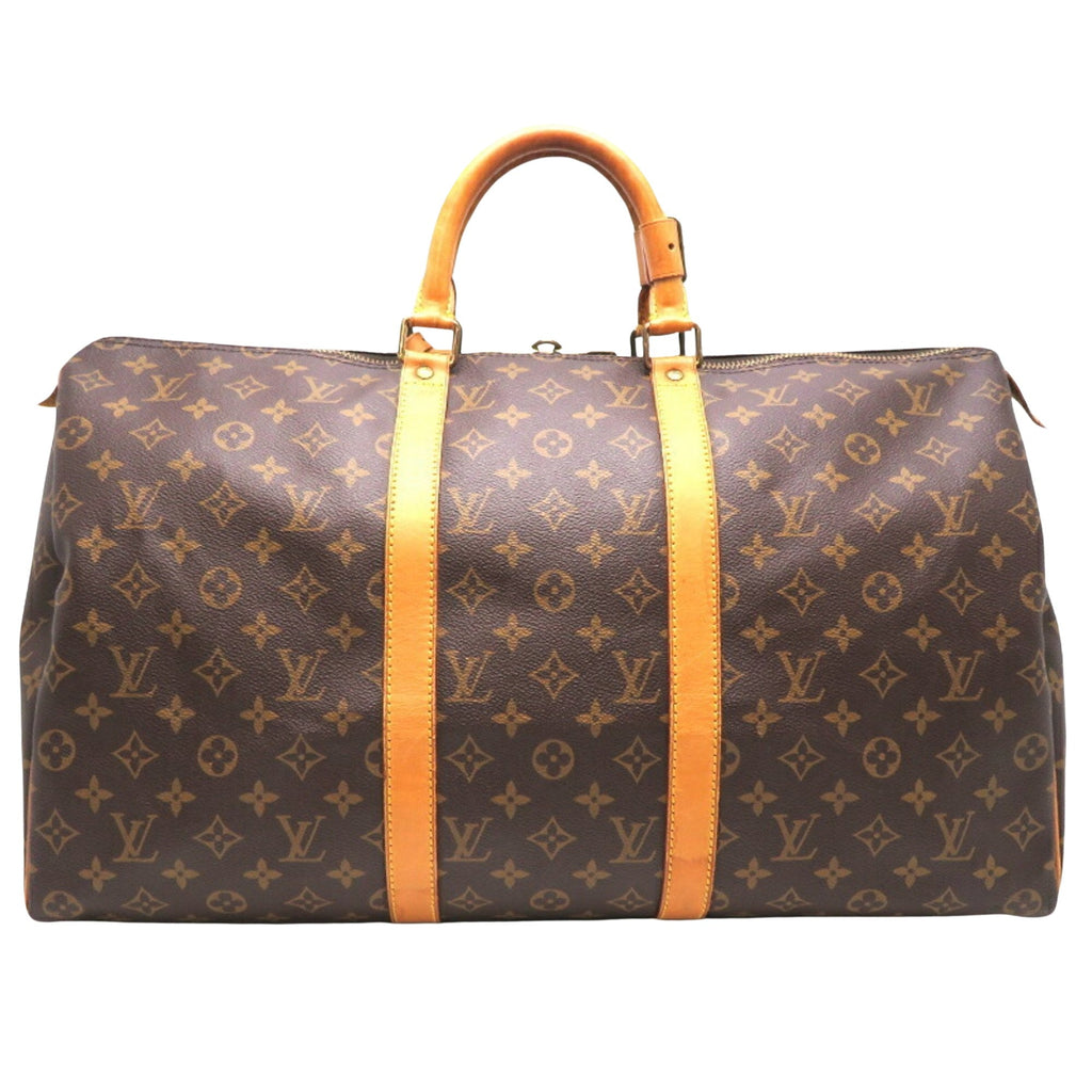 Louis Vuitton Keepall 50  Canvas Travel Bag ()