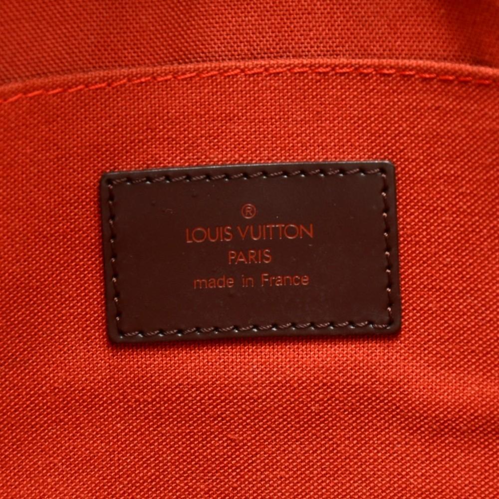 Louis Vuitto Clifton Damier EbÃ¨ne Canvas Tote