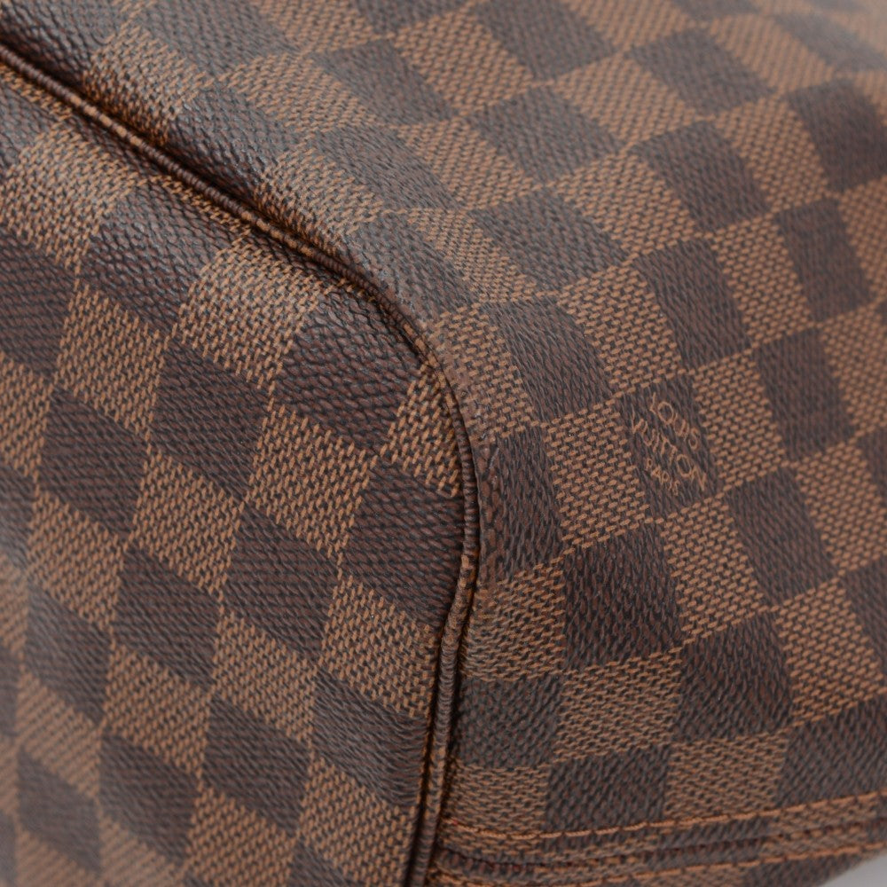 Louis Vuitto Damier Ebene Canvas Neverfull MM Tote