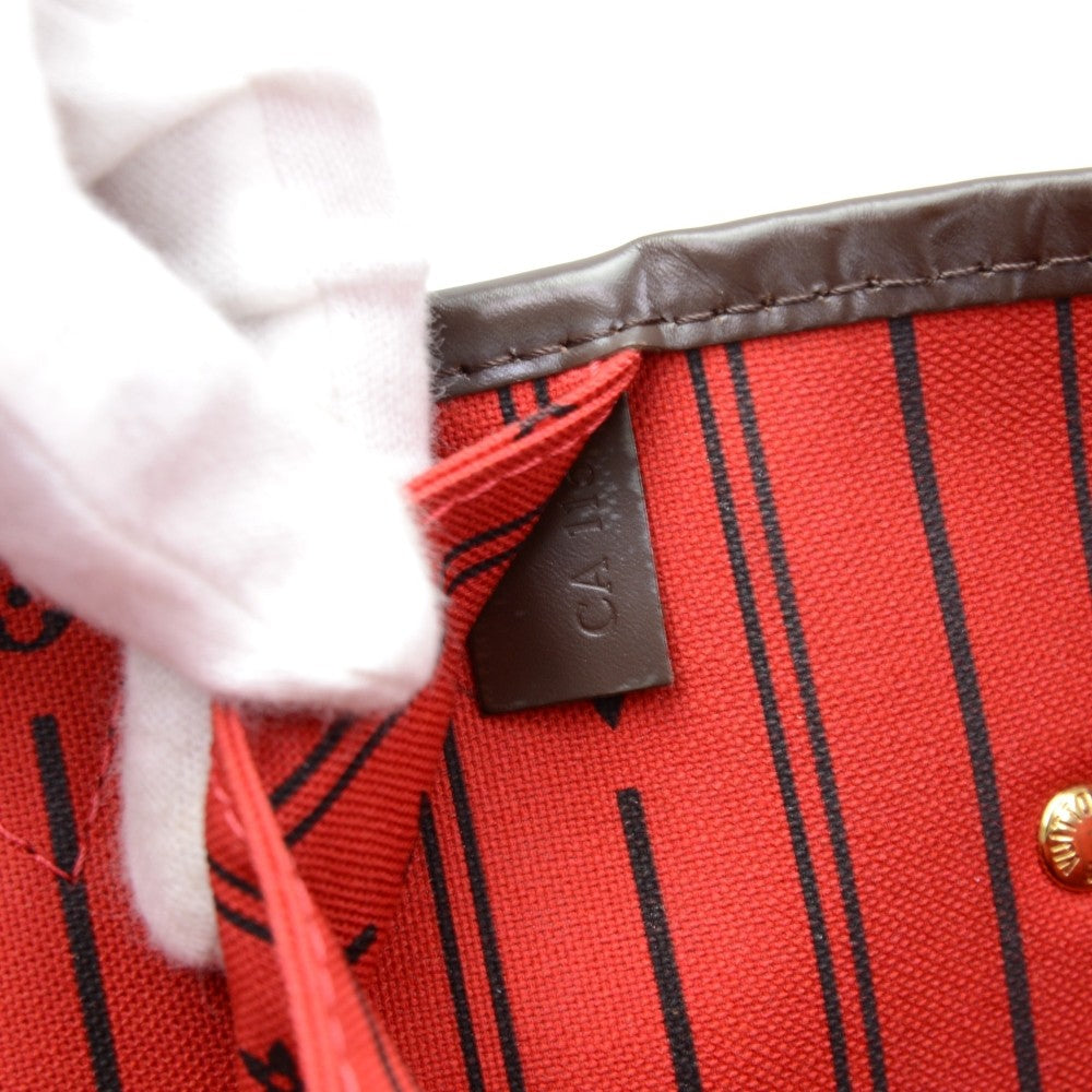 Louis Vuitto Damier Ebene Canvas Neverfull MM Tote