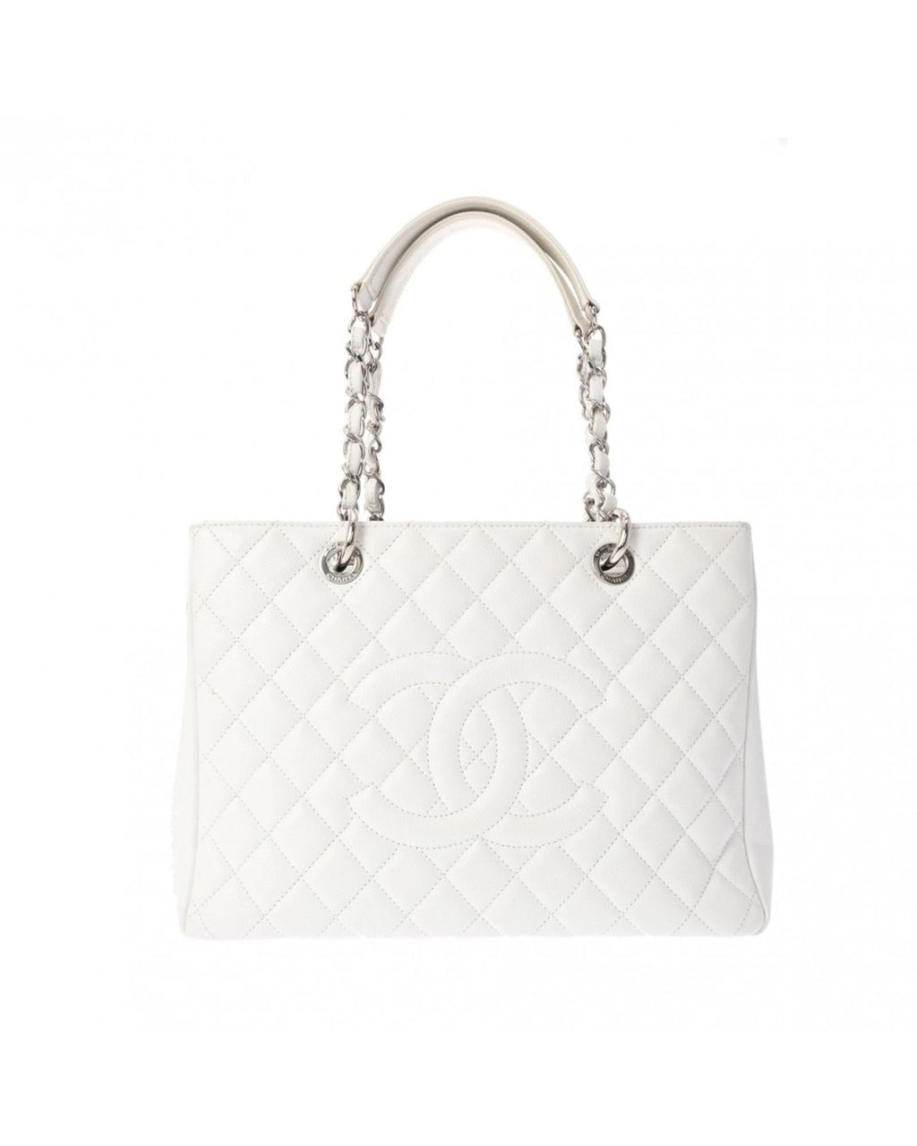 Chanel Grand Shopping Leather Tote with Dust Bag and  Card