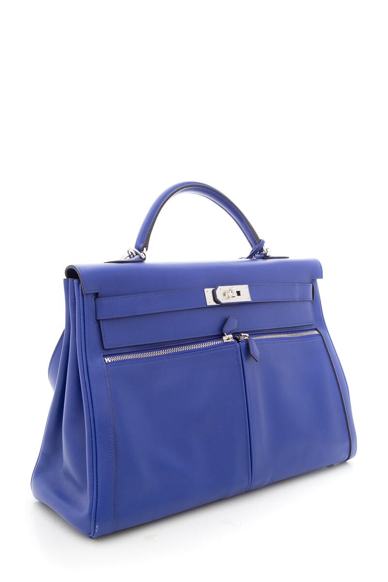 HermÃƒÆ’Ã‚Â¨s 2012 Swift Kelly Lakis 40 cm in Electric Blue