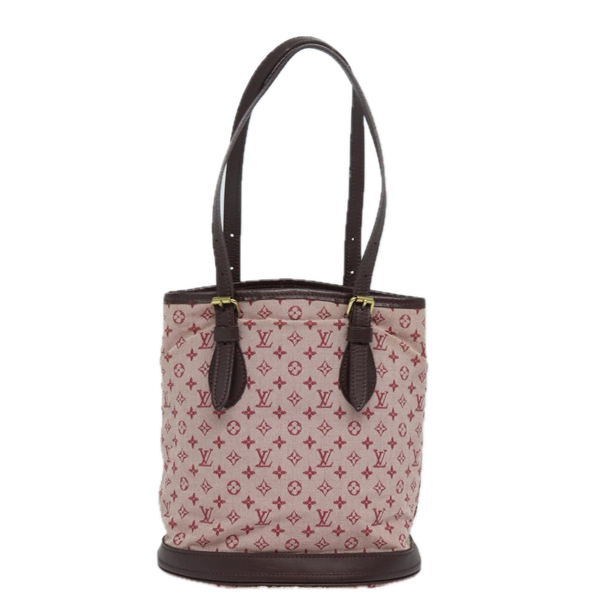 Louis Vuitton Monogram Mini Bucket Pm Shoulder Bag Cherry Lv