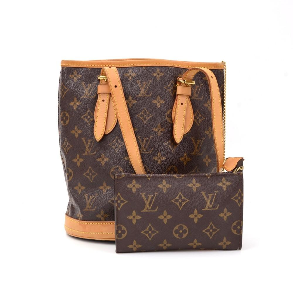 Louis Vuitto Bucket PM Monogram Canvas Bag