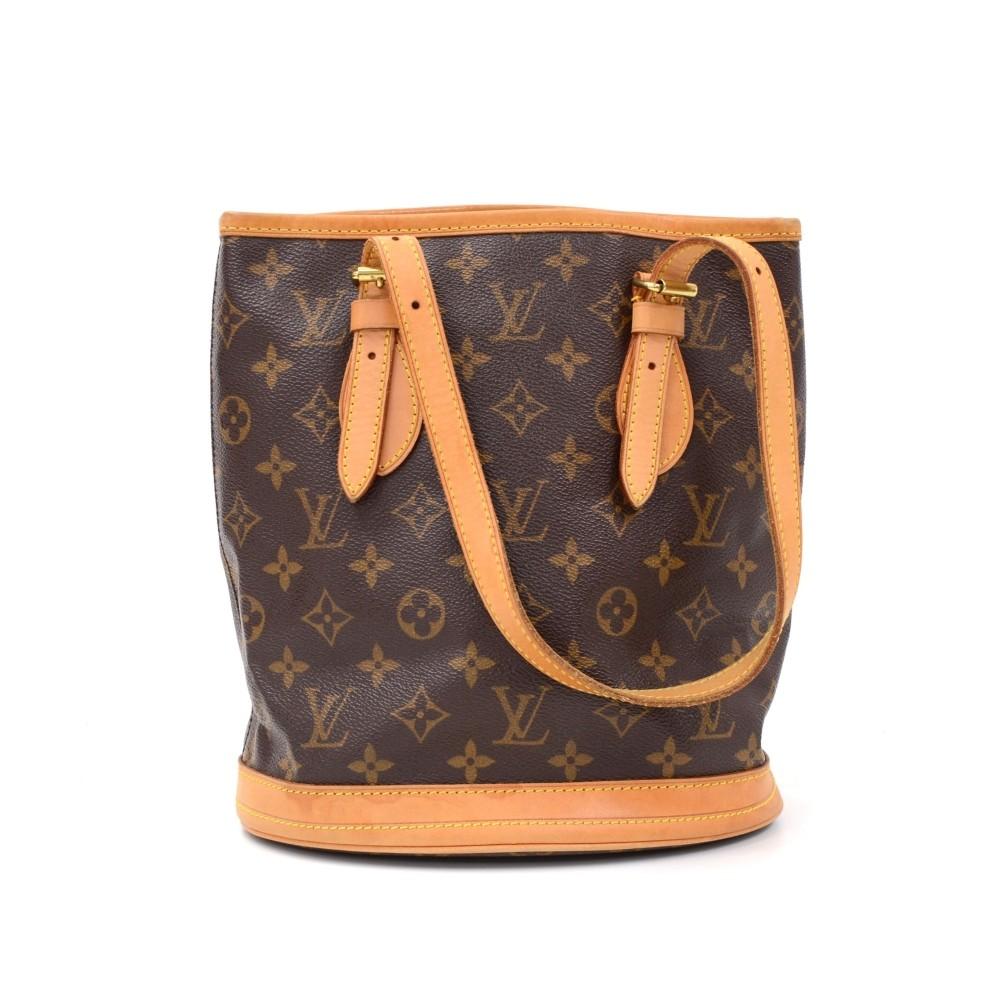 Louis Vuitto Bucket PM Monogram Canvas Bag