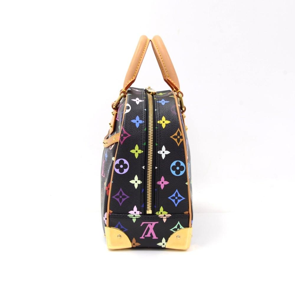 Louis Vuitto Multicoloured Monogram Canvas Trouville Handbag