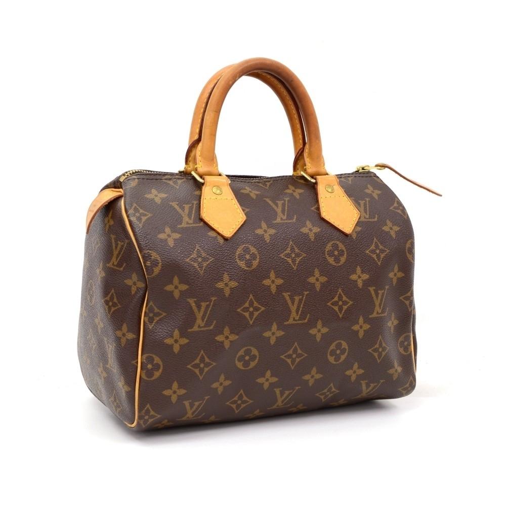 Louis Vuitto Speedy 25 Monogram Canvas Handbag