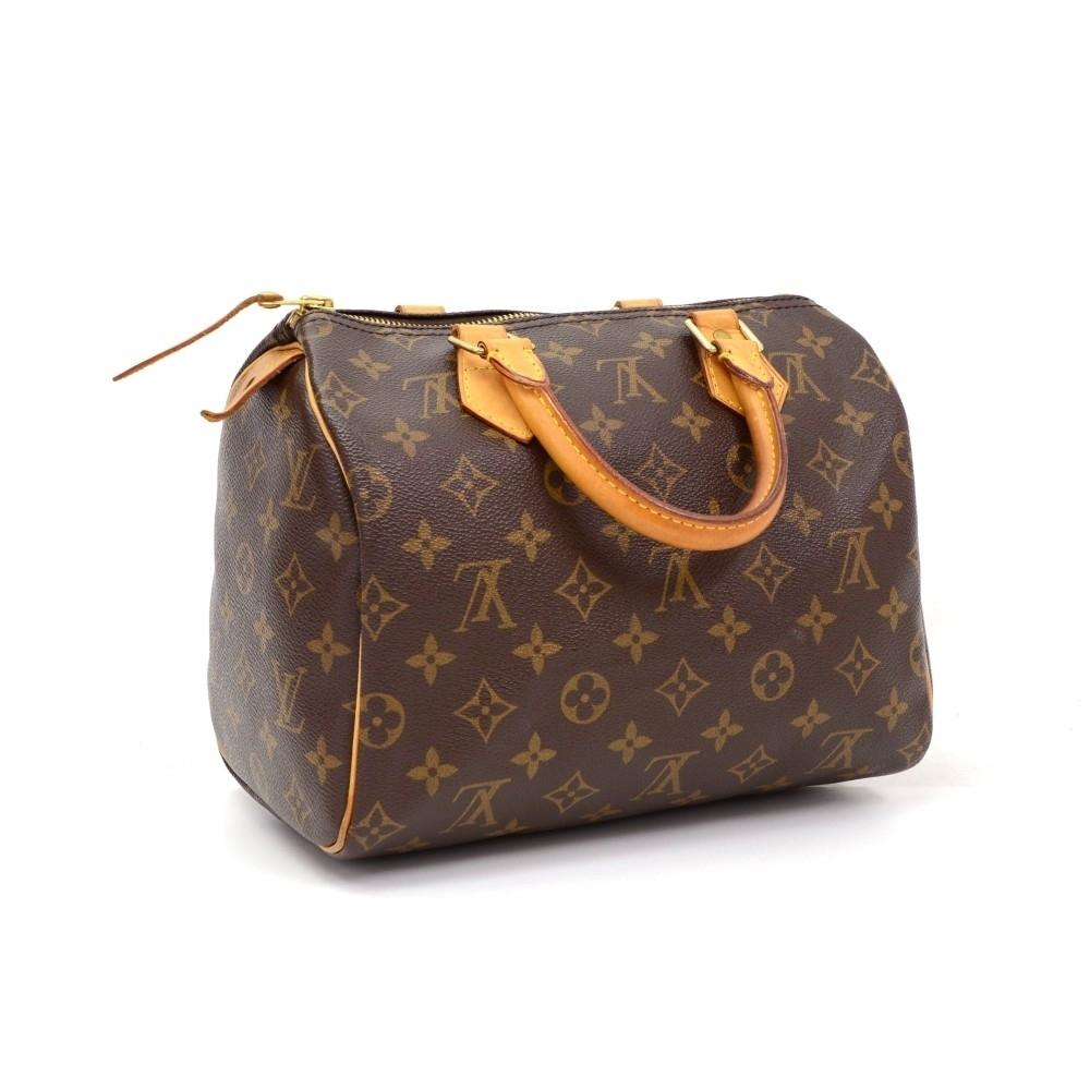 Louis Vuitto Speedy 25 Monogram Canvas Handbag