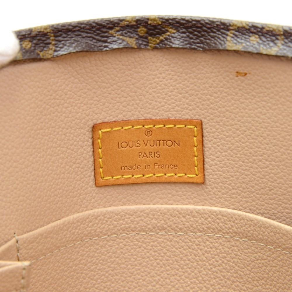 Louis Vuitto Monogram Canvas Sac Plat Handbag