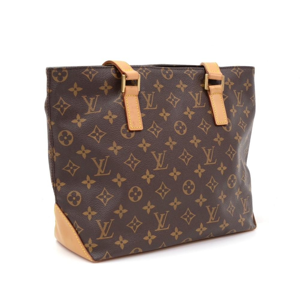 Louis Vuitto Cabas Piano Monogram Canvas Shoulder Bag
