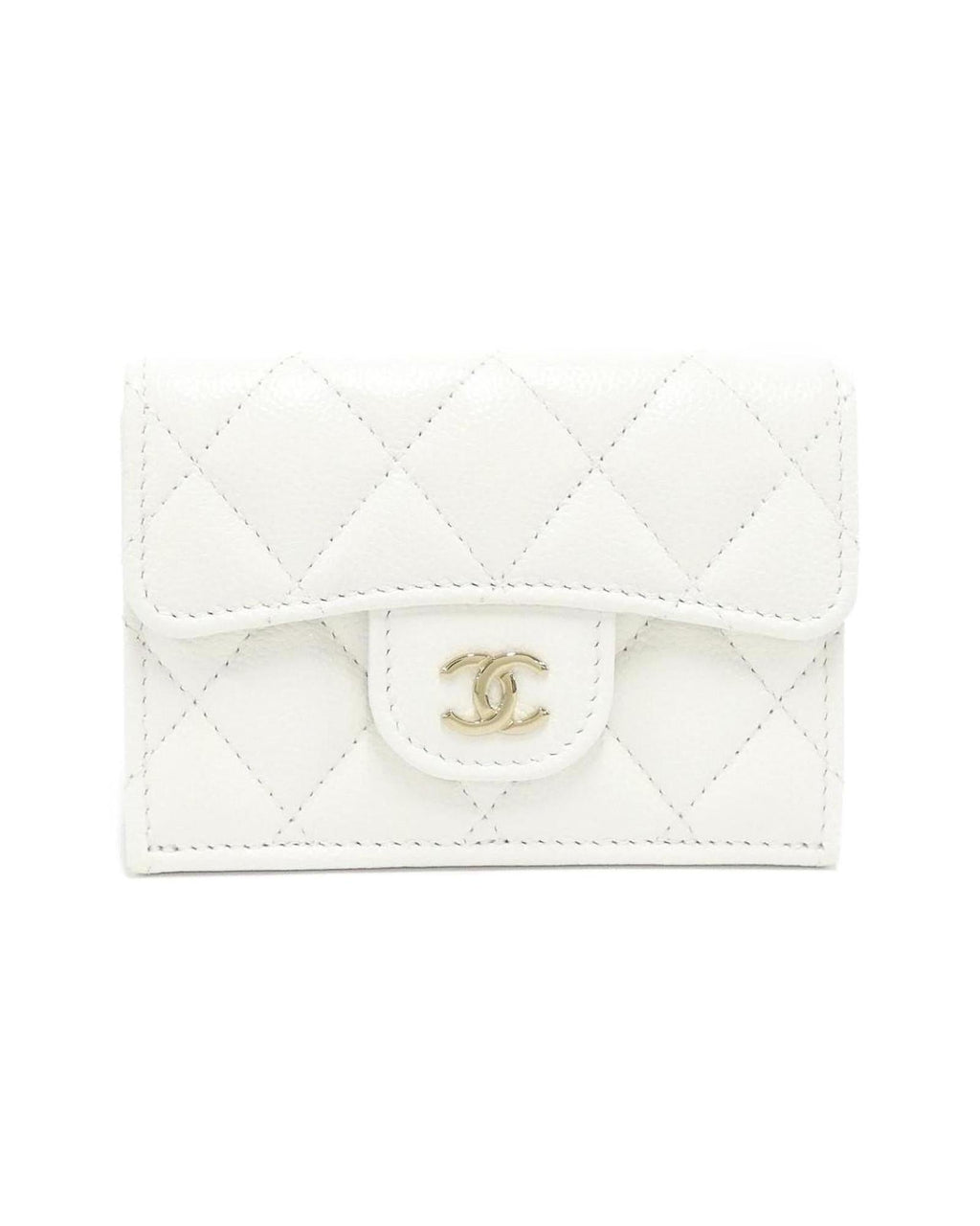 Chanel Timeless Classique Leather Wallet with Box and Dust Bag