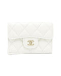 Chanel Timeless Classique Leather Wallet with Box and Dust Bag