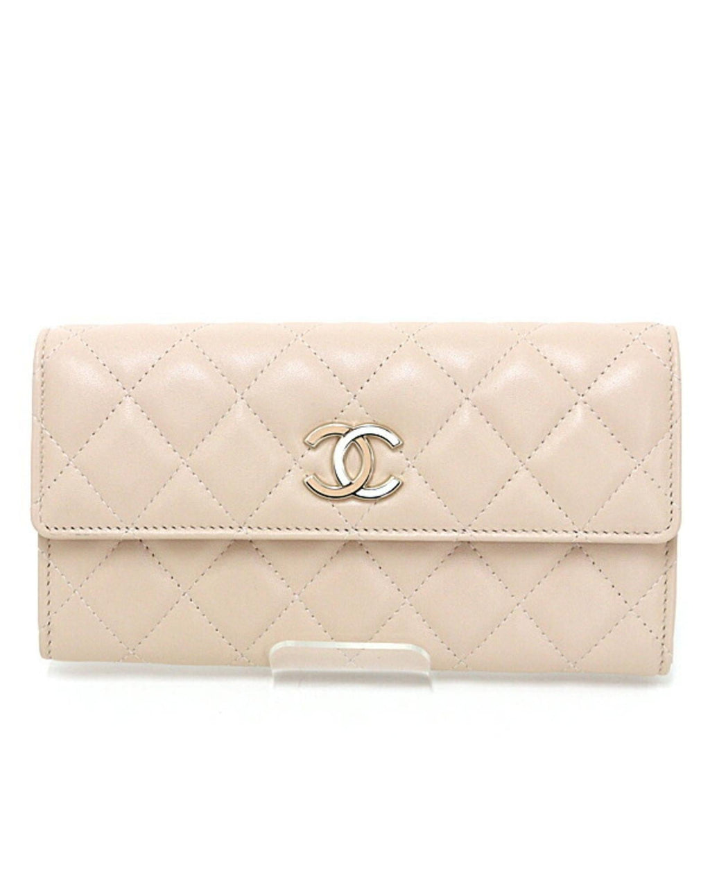 Chanel Timeless Classic Leather Wallet with Box and Dust Bag