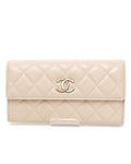 Chanel Timeless Classic Leather Wallet with Box and Dust Bag