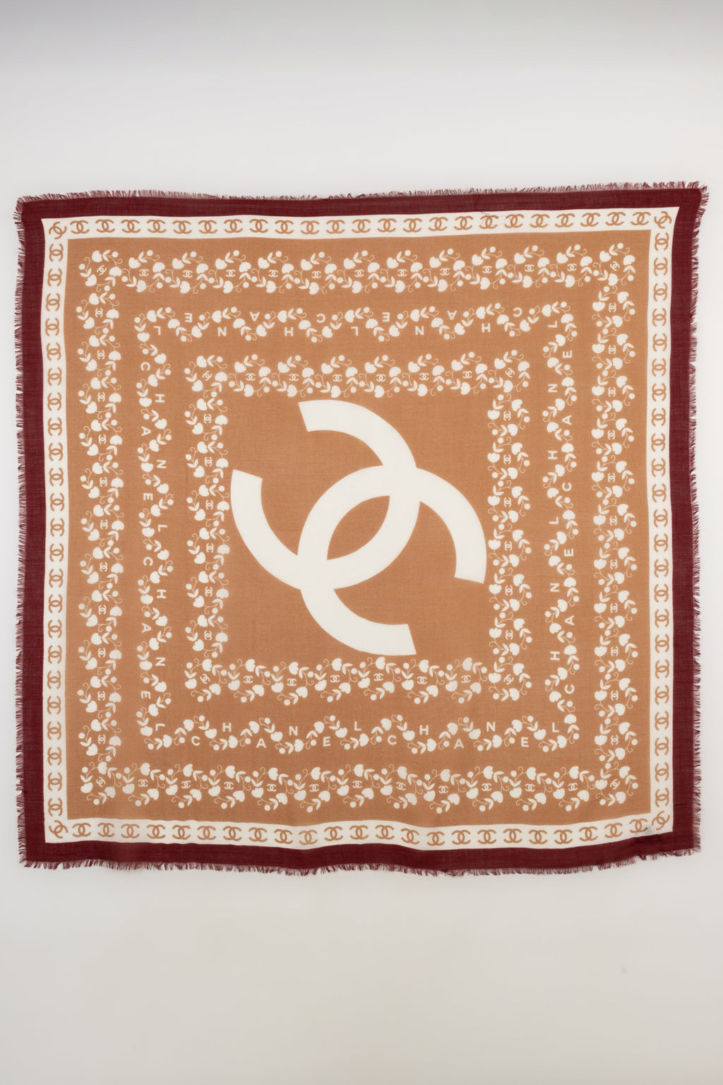 Foulard / ÃƒÆ’Ã‚Â©tole en laine et cachemire Chanel