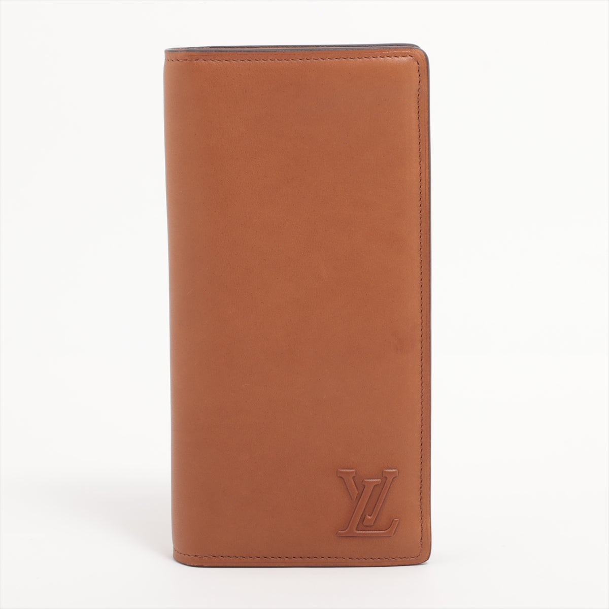 Louis Vuitton LV Logo Portefolio Brother M81756 Brown Long   Wallet