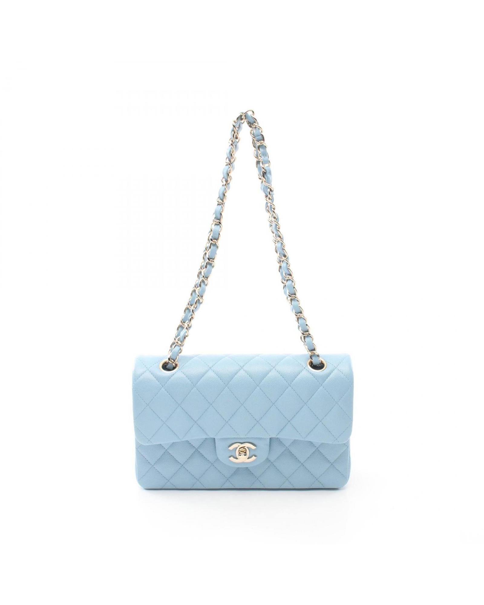 Chanel Leather Timeless Bag with Dust Bag and Slight Scratches