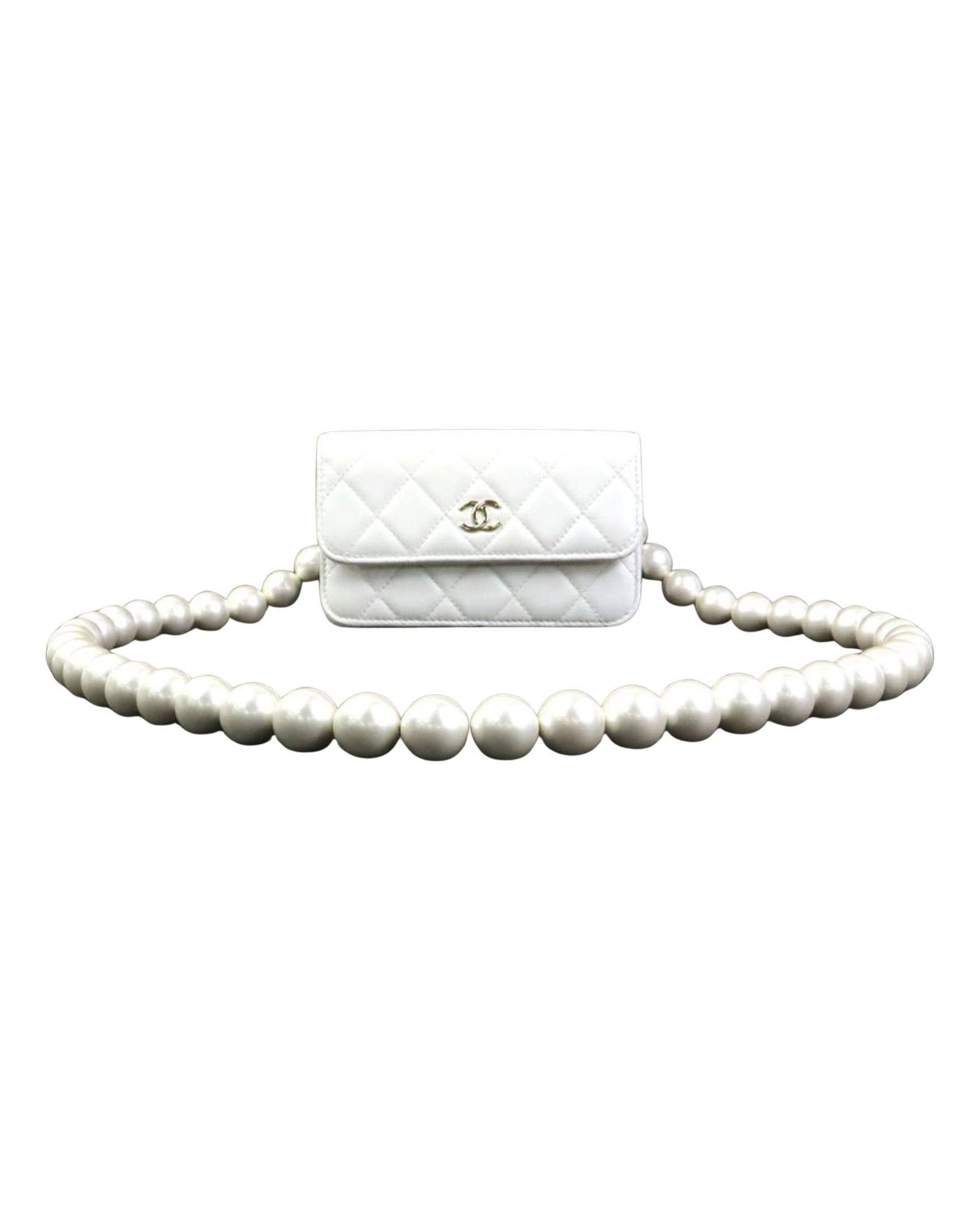 Chanel Leather Wallet On Chain with Dust Bag and  Card