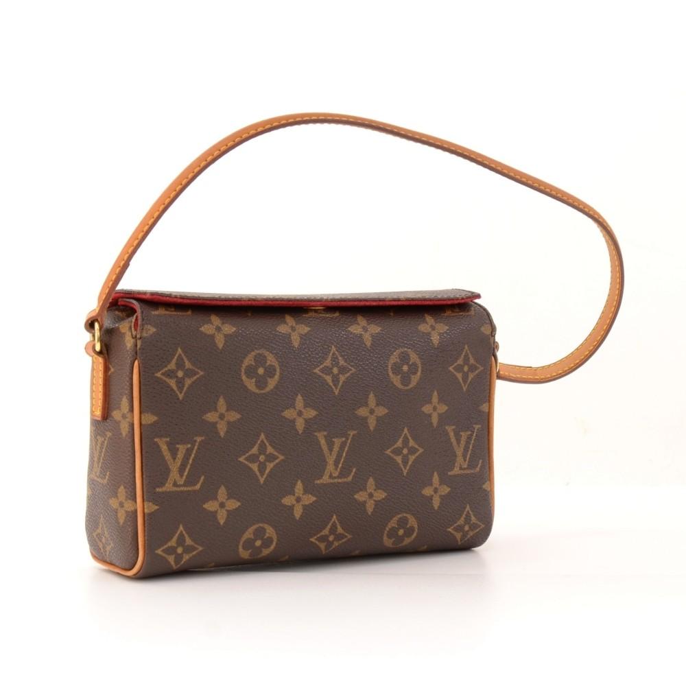 Louis Vuitto Recital Monogram Canvas Handbag