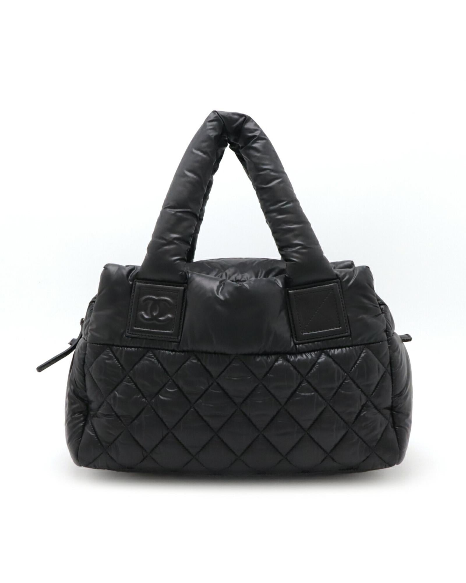 Chanel Chanel Coco Cocoon Synthetic Tote Bag with Slight Scratches
