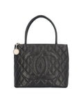 Chanel Leather Medaillon Tote Bag with Minimal Wear