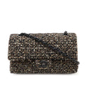 Chanel Timeless Tweed Bag with Dust Bag and  Card