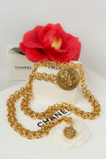 Ceinture "tÃƒÆ’Ã‚Âªte de lion" Chanel