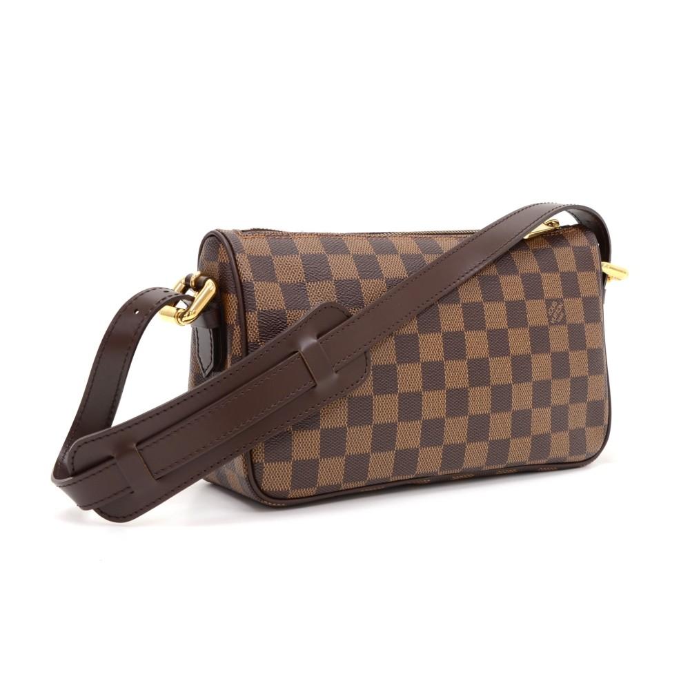 Louis Vuitto Ravello GM Damier EbÃ¨ne Canvas Shoulder Bag