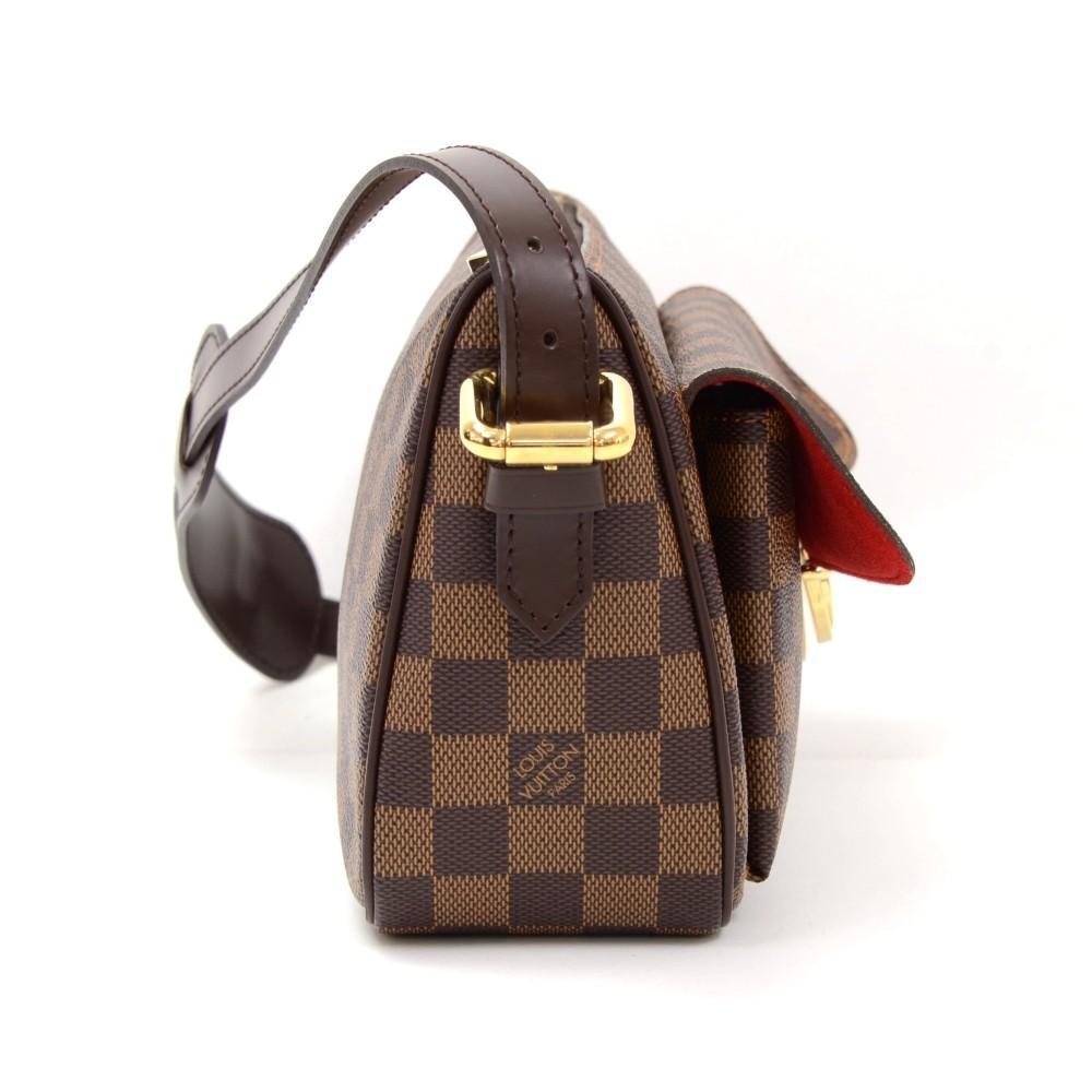 Louis Vuitto Ravello GM Damier EbÃ¨ne Canvas Shoulder Bag