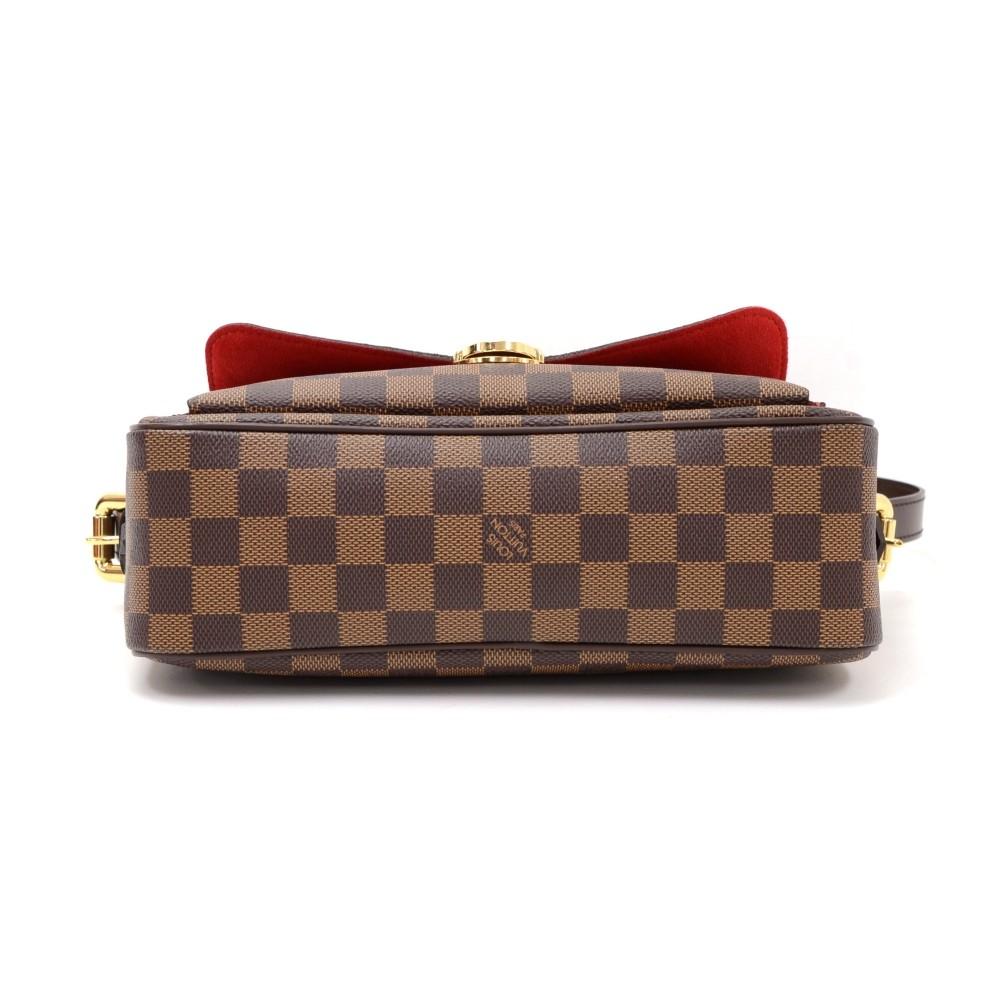 Louis Vuitto Ravello GM Damier EbÃ¨ne Canvas Shoulder Bag