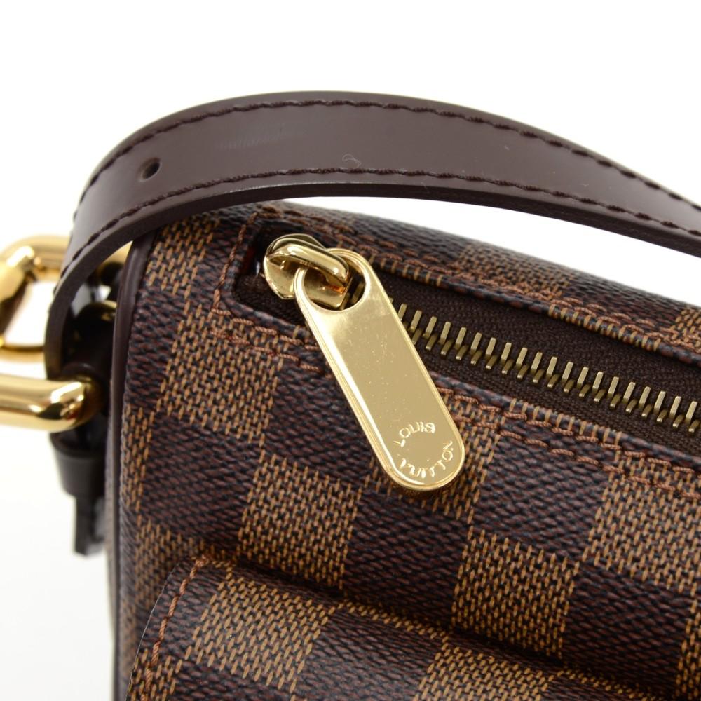 Louis Vuitto Ravello GM Damier EbÃ¨ne Canvas Shoulder Bag