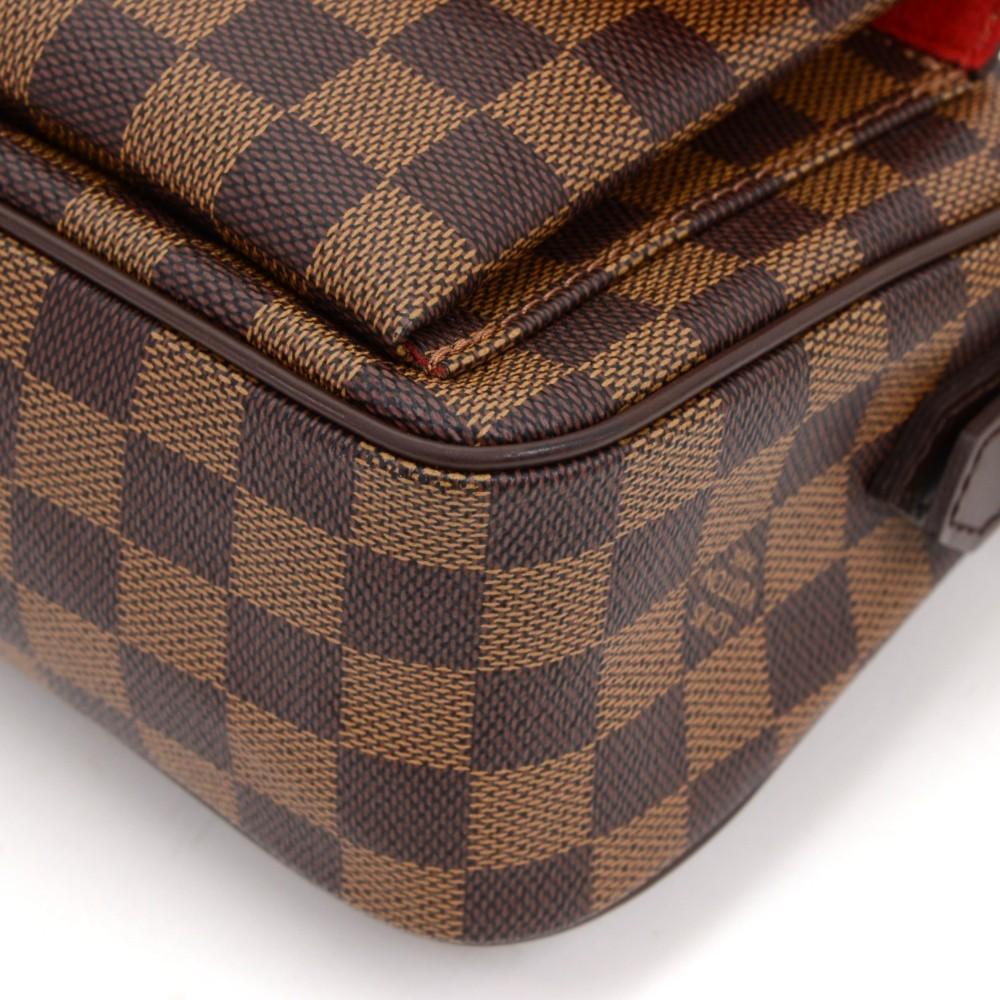 Louis Vuitto Ravello GM Damier EbÃ¨ne Canvas Shoulder Bag