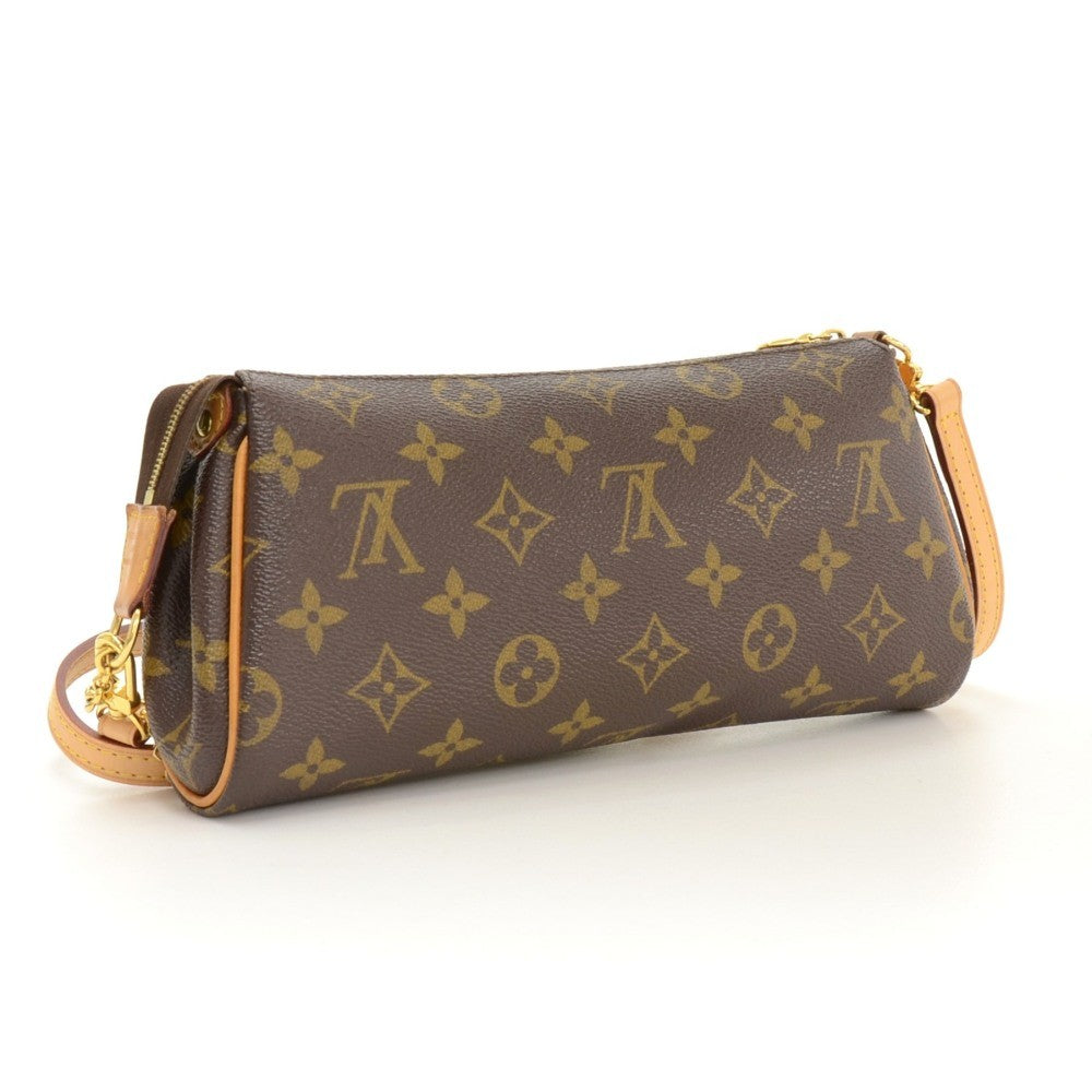 Louis Vuitto Eva Monogram Canvas Evening Bag with Strap