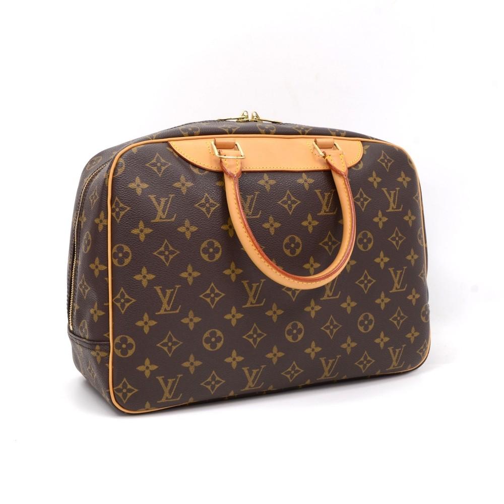 Louis Vuitto Deauville Monogram Canvas Handbag