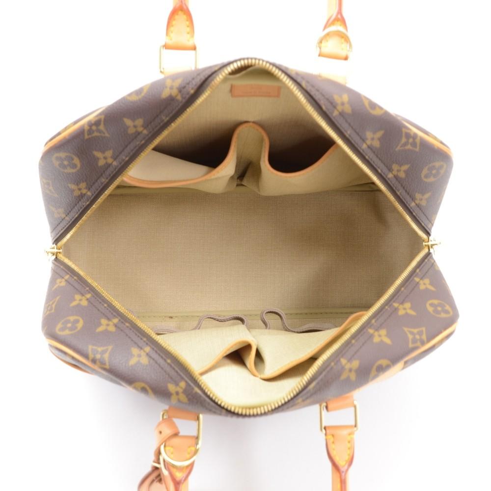 Louis Vuitto Deauville Monogram Canvas Handbag