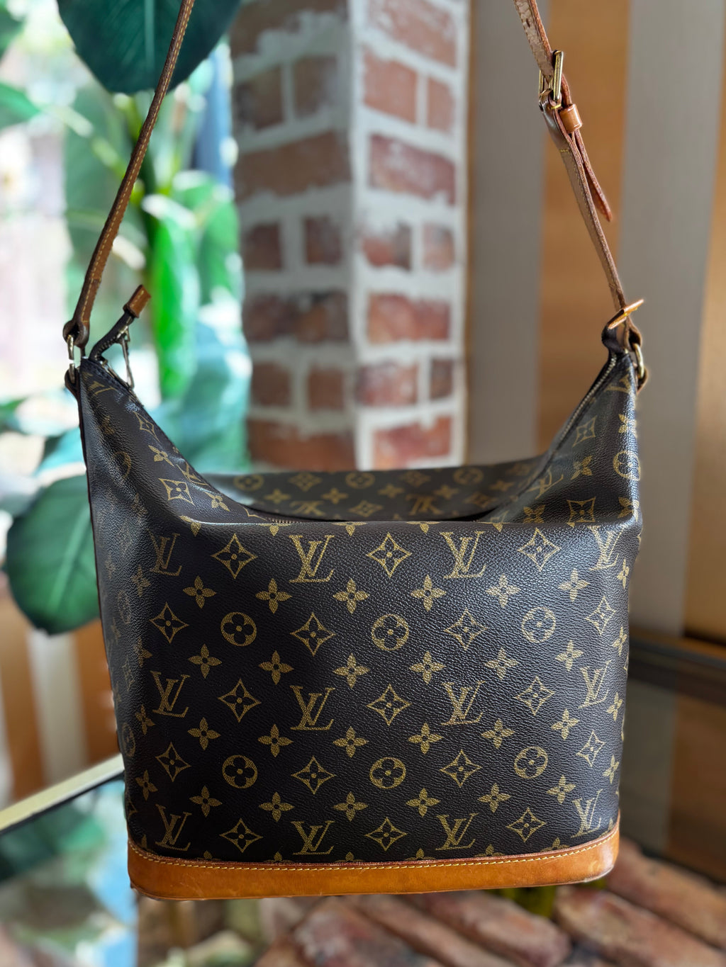 LOUIS VUITTON Monogram Amfar X Sharon Stone Shoulder Bag