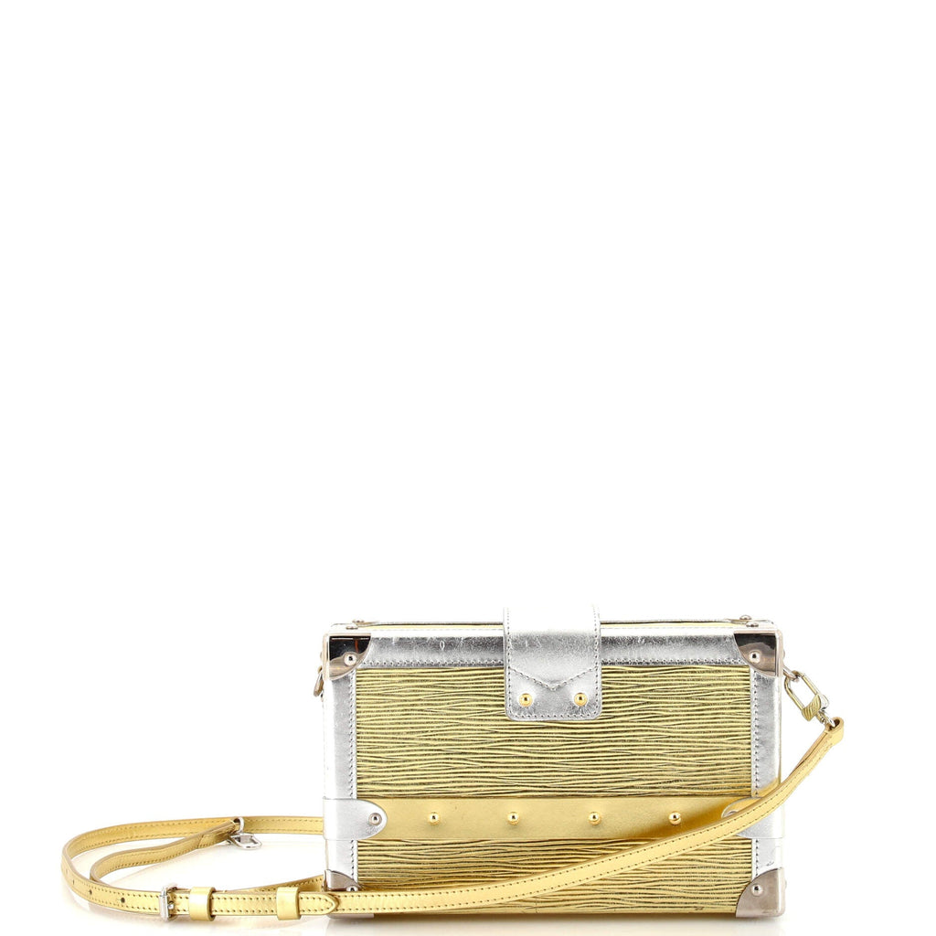 Louis Vuitton Petite Malle Handbag Epi Leather