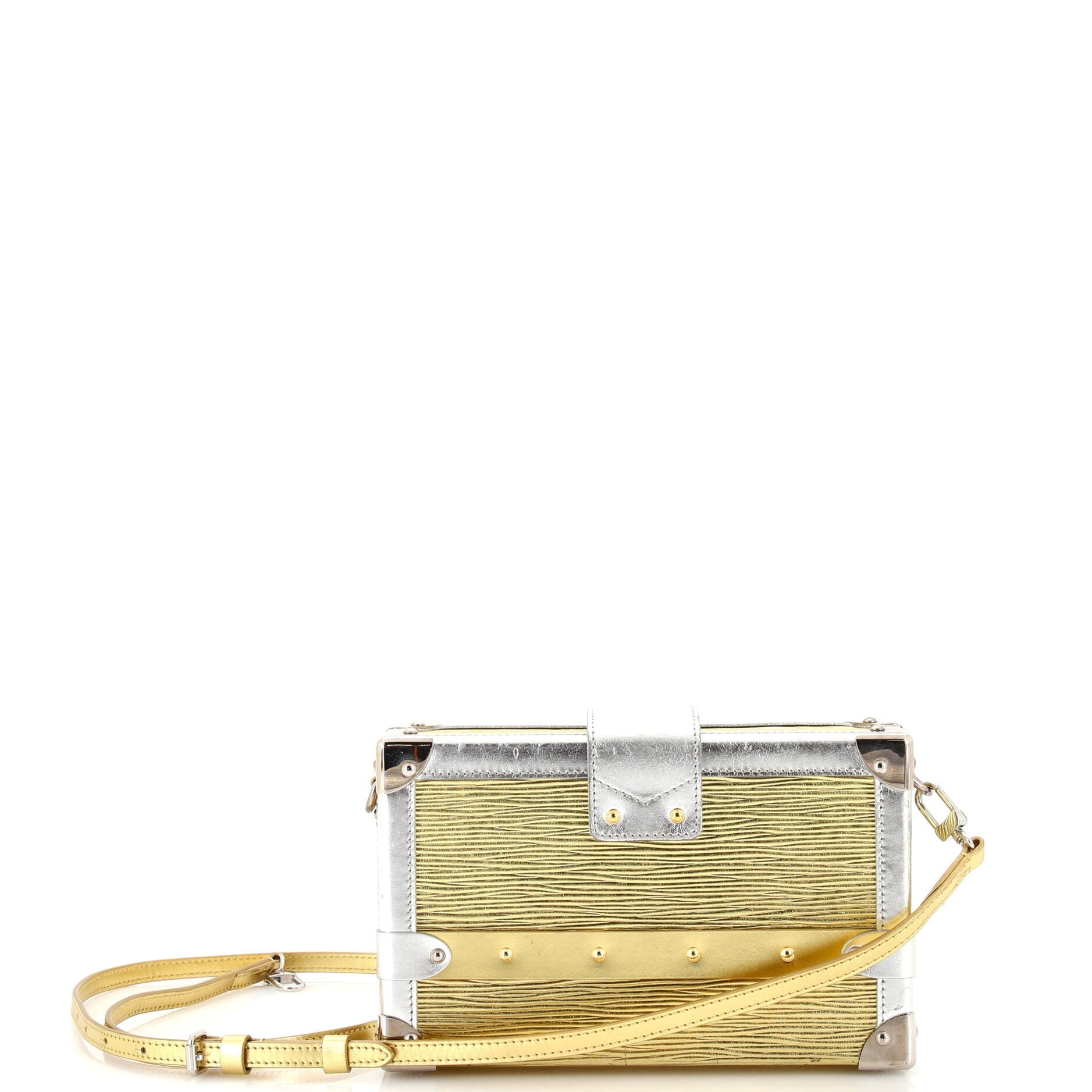 Louis Vuitton Petite Malle Handbag Epi Leather