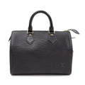Louis Vuitto Speedy 25 Black Epi Leather Handbag