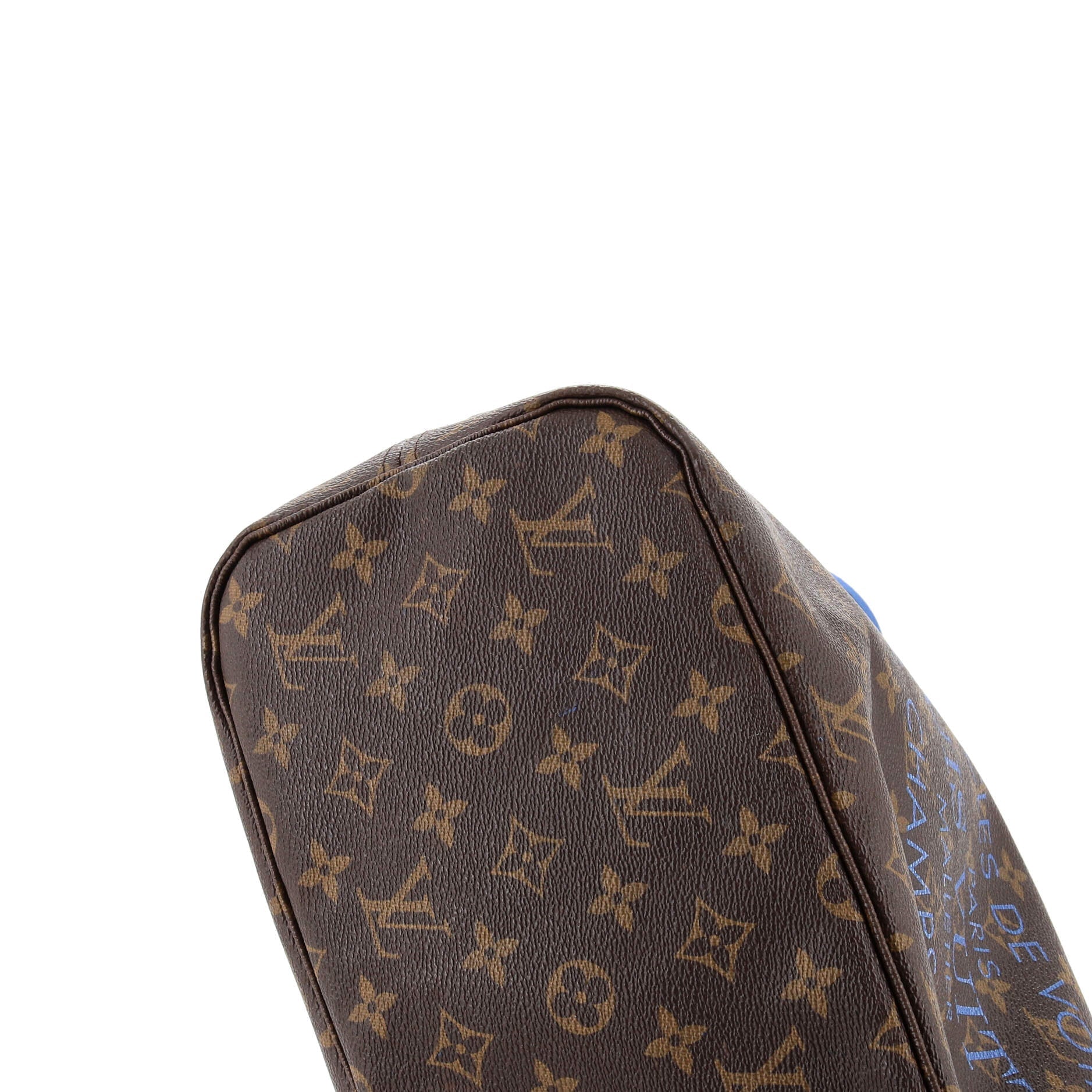 Louis Vuitton Neverfull Tote Limited Edition Ikat Monogram Canvas MM