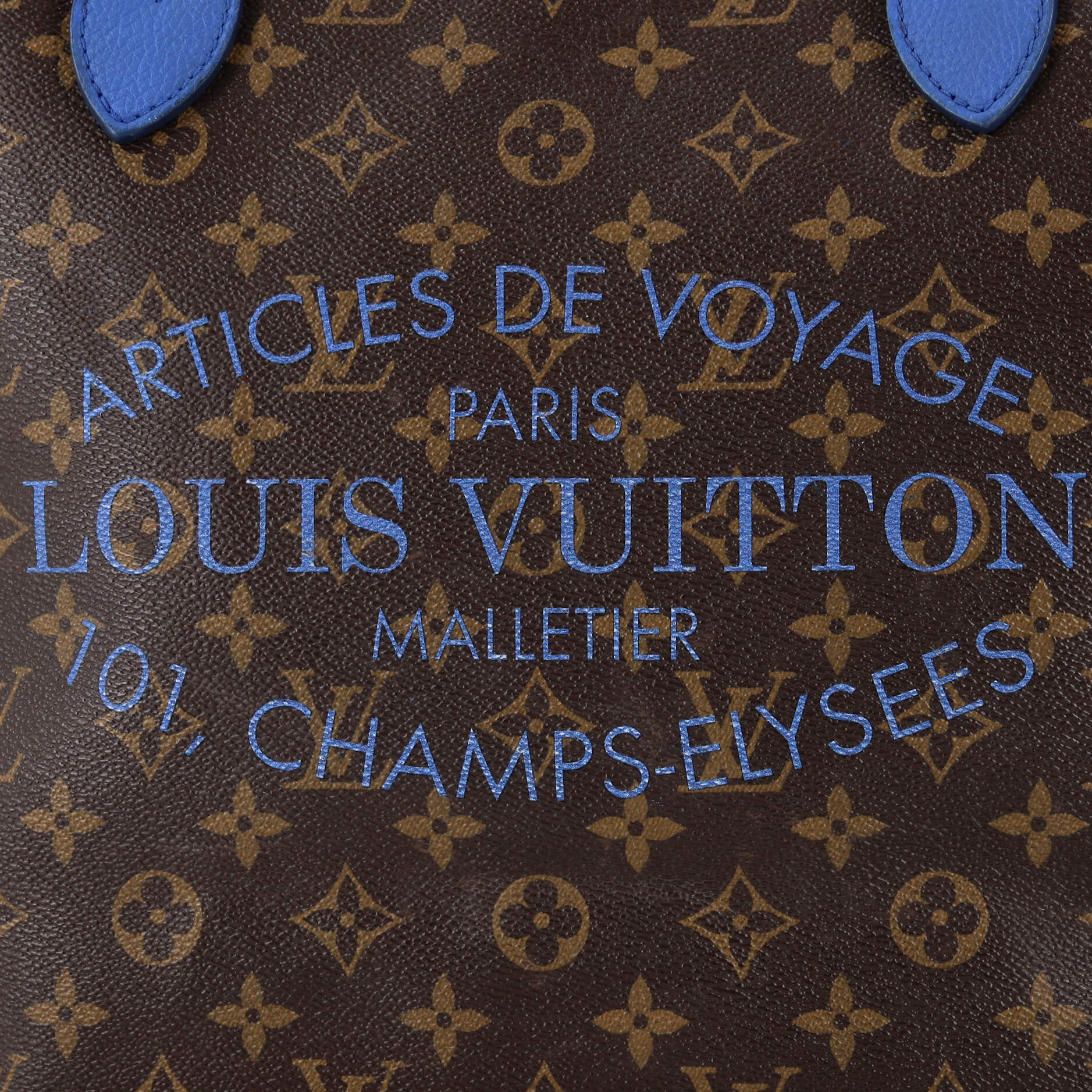Louis Vuitton Neverfull Tote Limited Edition Ikat Monogram Canvas MM