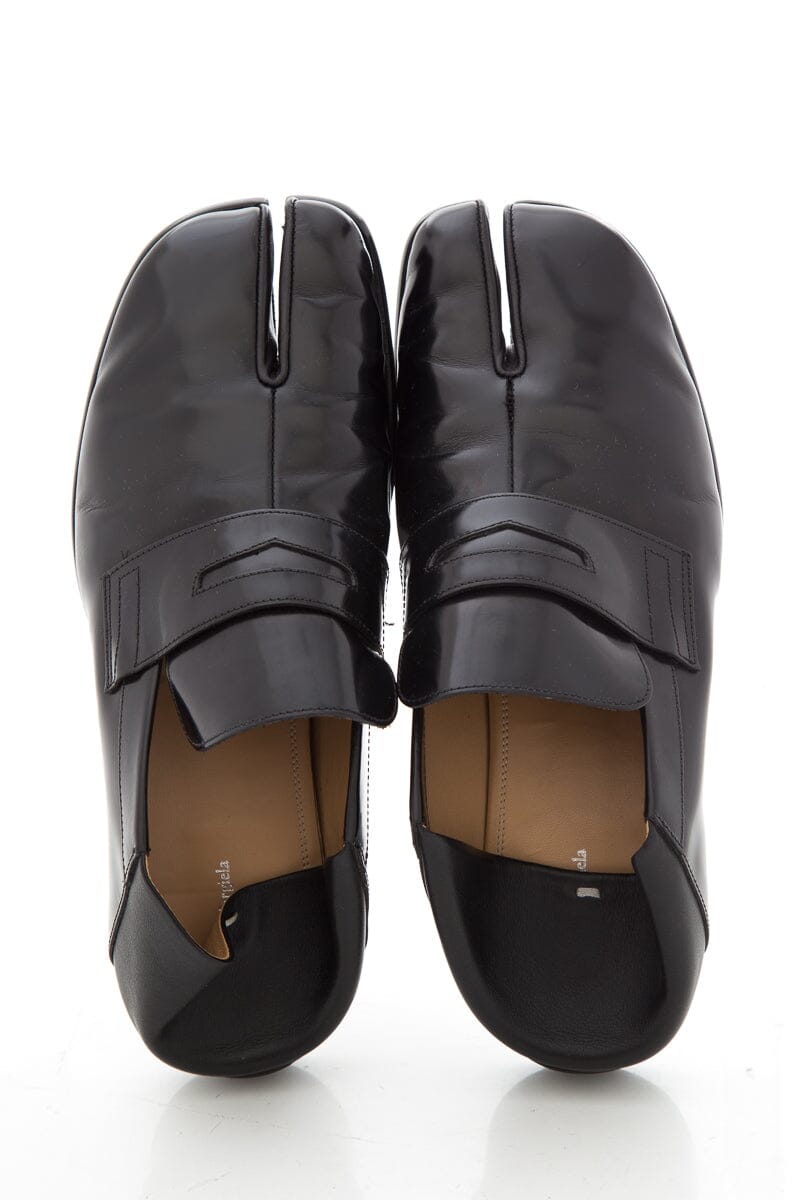 Maison Margiela Men's Black Tabi-Toe Shoes SZ 45